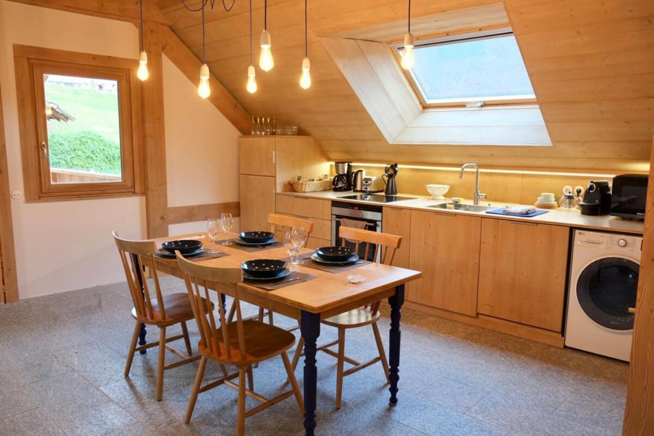 L'Alpage De La Bergerie Apartment In A Cosy Farmhouse ! Naves-Parmelan Kültér fotó